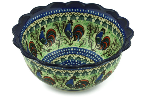 Scalloped Bowl 9"