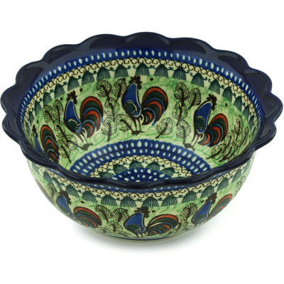 Scalloped Bowl 9"