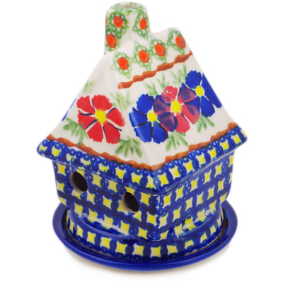 House Shaped Candle Holder 5"