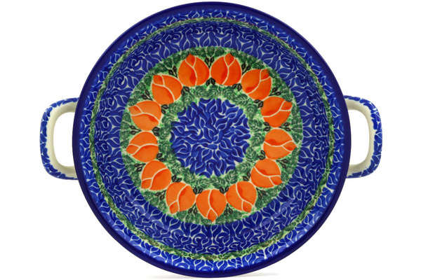 Round Baker with Handles 10"