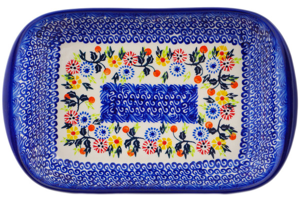 Platter with Handles 10"