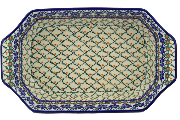 Rectangular Baker with Handles 14"