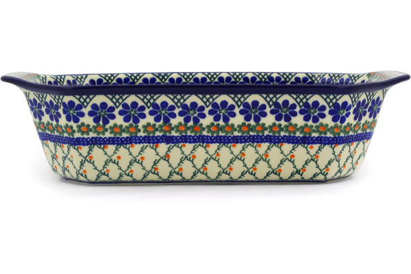 Rectangular Baker with Handles 14"