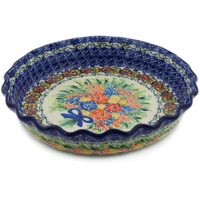 Fluted Pie Dish 10"
