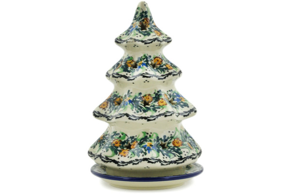 Christmas Tree Candle Holder 8"