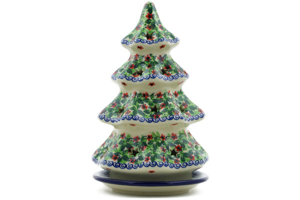 Christmas Tree Candle Holder 8"