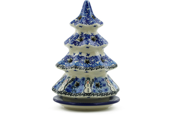 Christmas Tree Candle Holder 8"