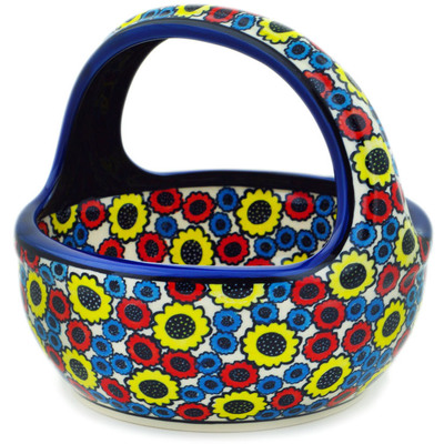 Basket with Handle 8"