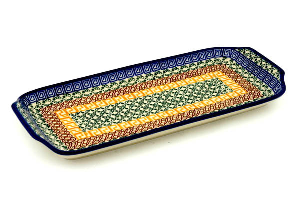 Platter with Handles 13"