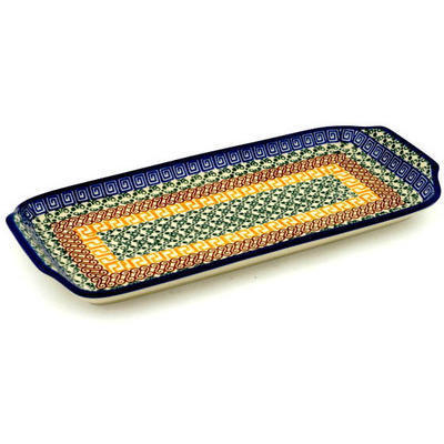 Platter with Handles 13"