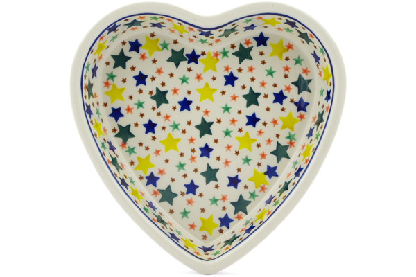 Heart Shaped Bowl 8"