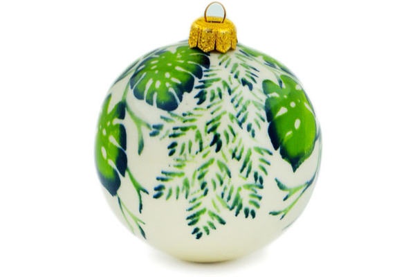 Christmas Ball Ornament 4"