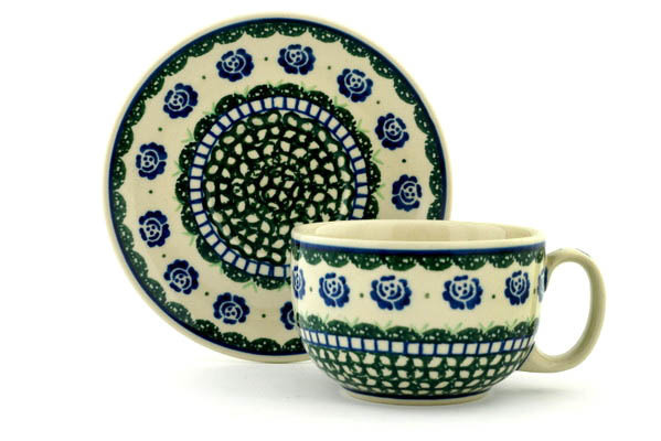 Cup with Saucer 13 oz