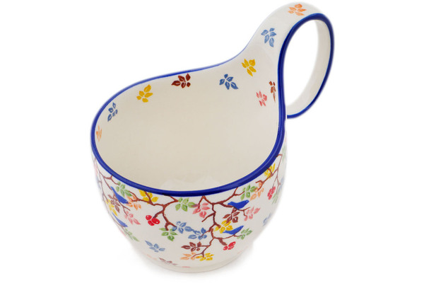 Bowl with Loop-Handle 6"