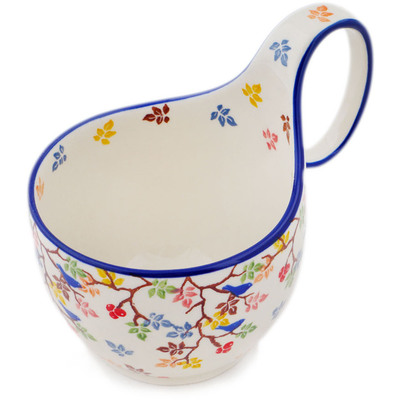 Bowl with Loop-Handle 6"