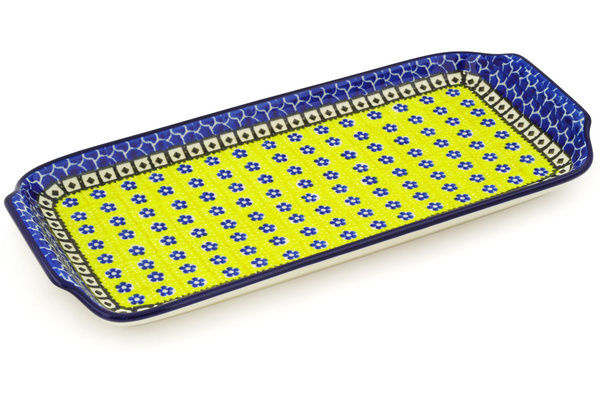 Platter with Handles 13"