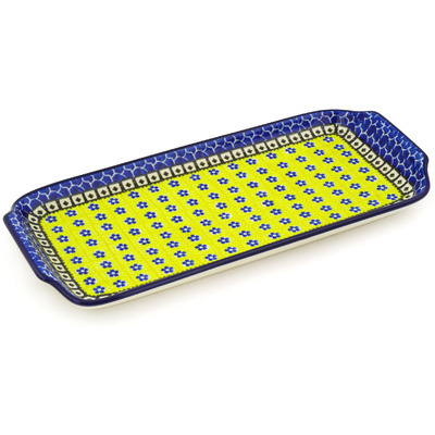 Platter with Handles 13"