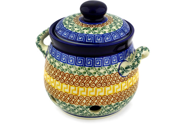 Garlic and Onion Jar 6"