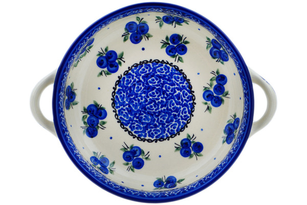 Round Baker with Handles 8"