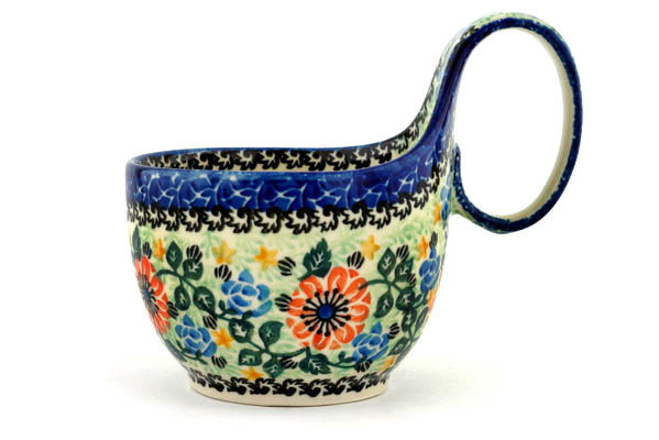 Bowl with Loop-Handle 6"