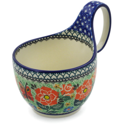 Bowl with Loop-Handle 6"