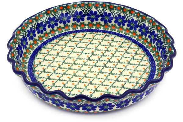 Fluted Pie Dish 10"