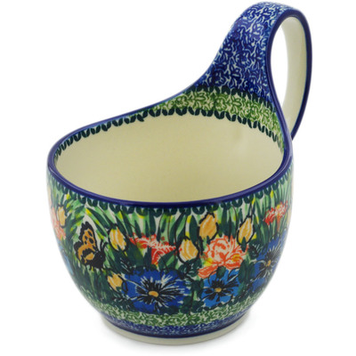 Bowl with Loop-Handle 6"