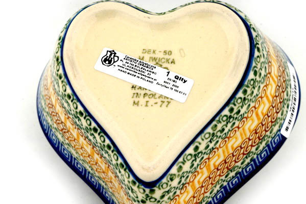 Heart Shaped Bowl 6"