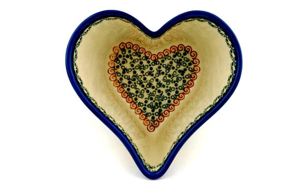 Heart Shaped Bowl 6"