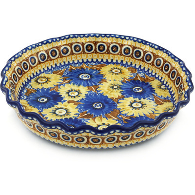 Fluted Pie Dish 10"