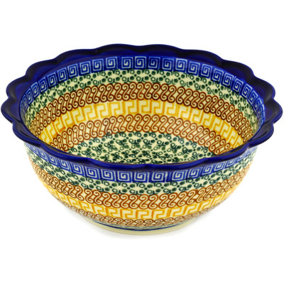 Scalloped Bowl 8"