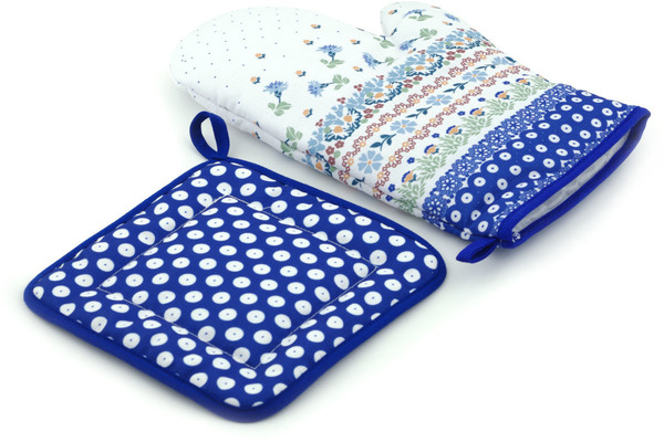 Set of 2 Oven Mittens 12"