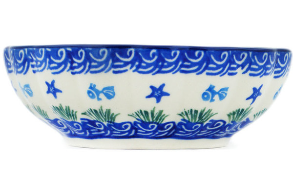 Scalloped Fluted Bowl 5"