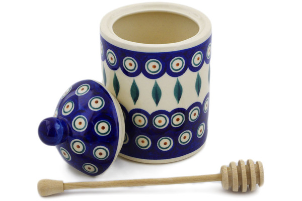 Jar with Lid with Opening 6"