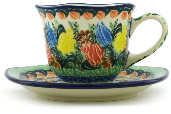 Cup with Saucer 8 oz