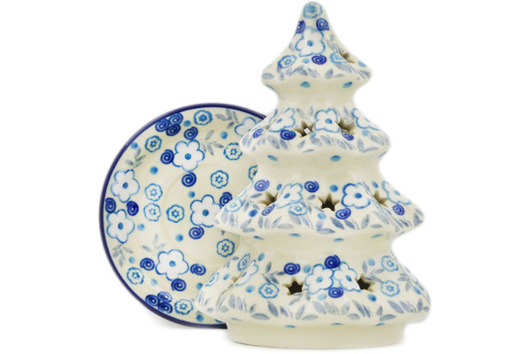 Christmas Tree Candle Holder 6"