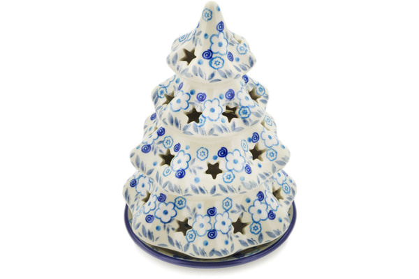 Christmas Tree Candle Holder 7"