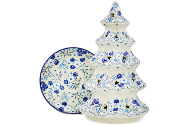 Christmas Tree Candle Holder 10"