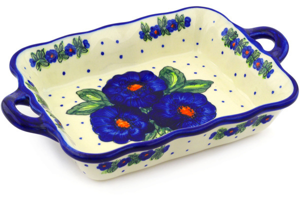 Rectangular Baker with Handles 12"