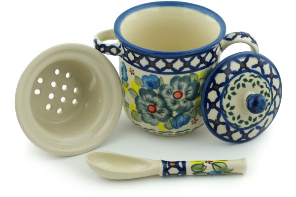 Brewing Mug with Spoon 10 oz