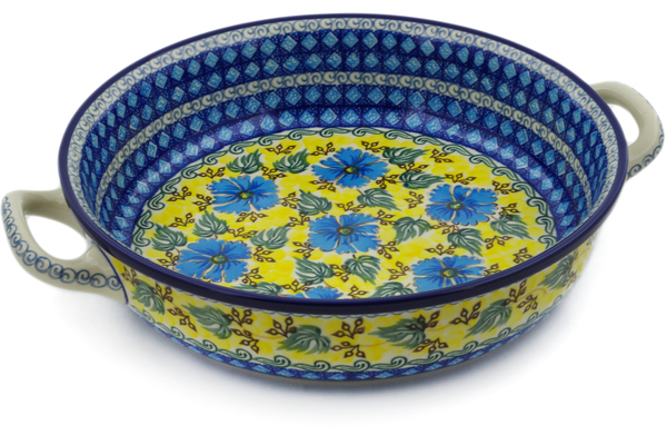 Round Baker with Handles 10-inch