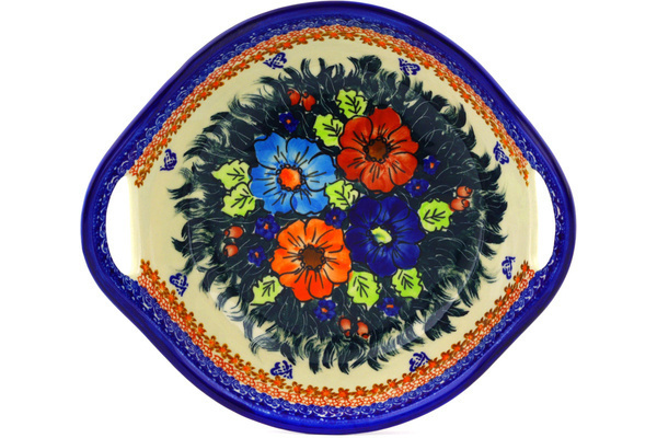 Bowl with Handles 13"