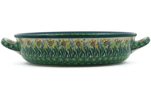 Round Baker with Handles 10-inch