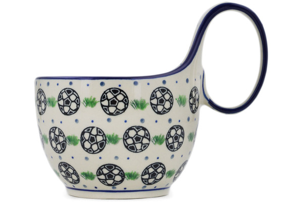 Bowl with Loop-Handle 6"