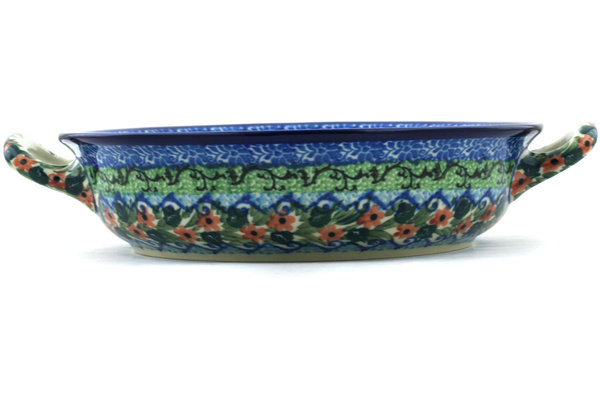 Round Baker with Handles 10"