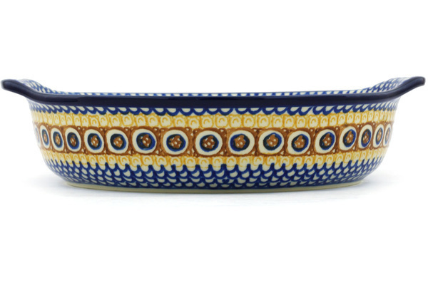 Round Baker with Handles 11"