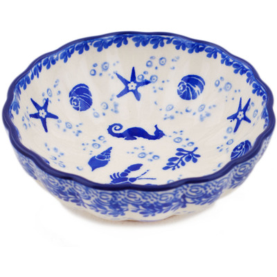 Scalloped Fluted Bowl 5"