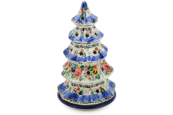 Christmas Tree Candle Holder 10"