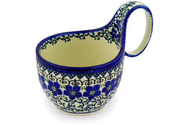 Bowl with Loop-Handle 6"