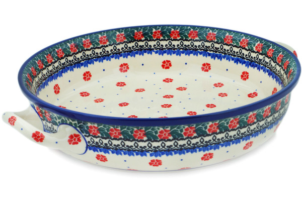 Round Baker with Handles 10-inch